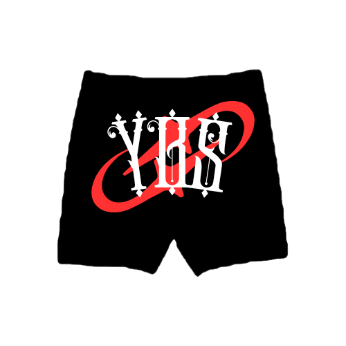 YBS T-Shirt & Shorts - Black