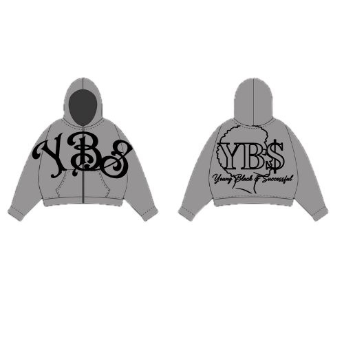 YBS Hoodie & Joggers - Dark Grey