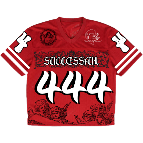 444 Successful Football Jersey - Red