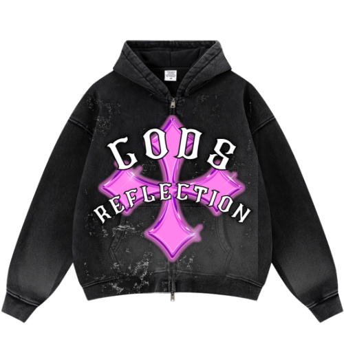 GODS REFLECTION Hoodie & Joggers - Black
