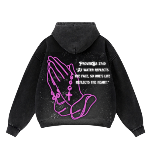 GODS REFLECTION Hoodie & Joggers - Black