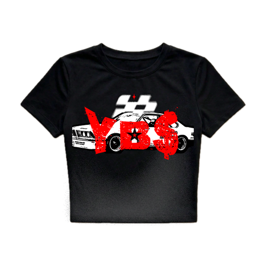 Motor Sport Trust The Process Biker T-Shirt - Black