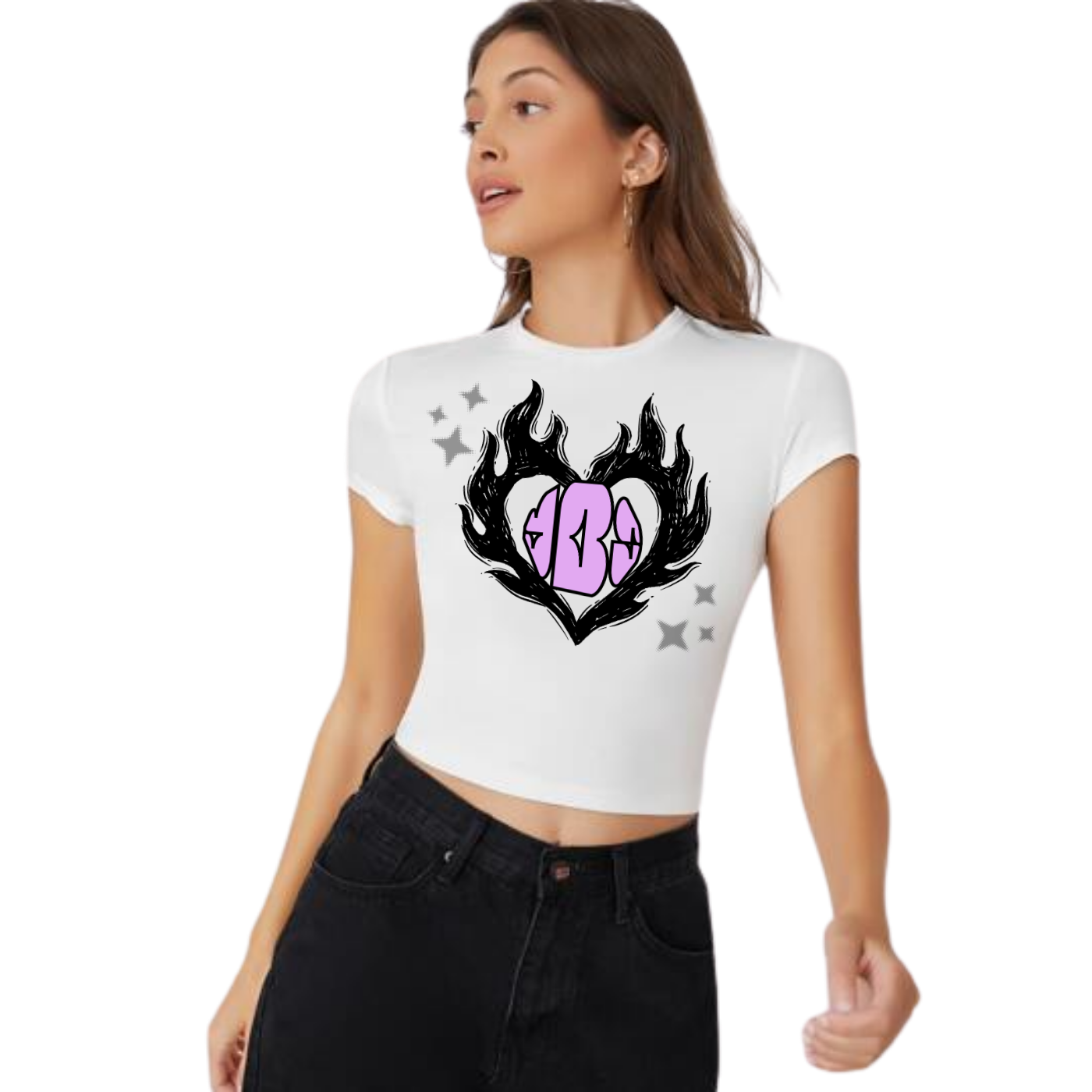YoungBlackSuccessful Biker T-Shirt - White