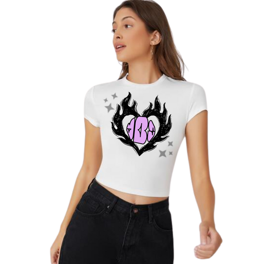 YoungBlackSuccessful Biker T-Shirt - White