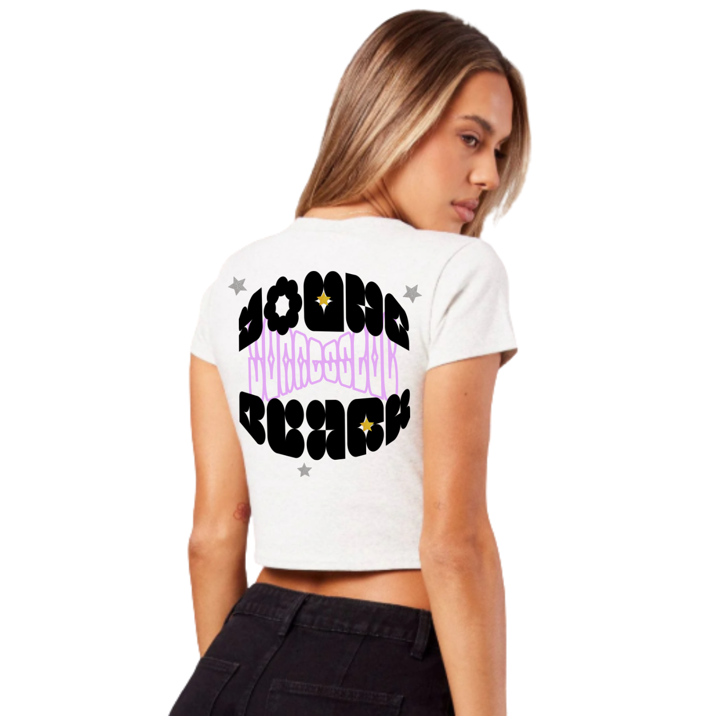 YoungBlackSuccessful Biker T-Shirt - White